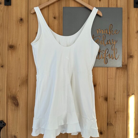 JoyLab Size XL Athletic Tennis Dress in White - Picture 3 of 10